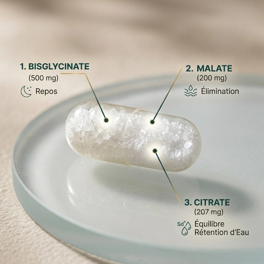 Magnésium Complex 3-en-1 | Le complément parfait de votre cure drainante
