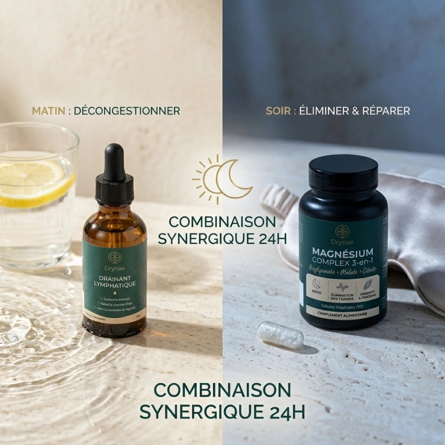 Magnésium Complex 3-en-1 | Le complément parfait de votre cure drainante